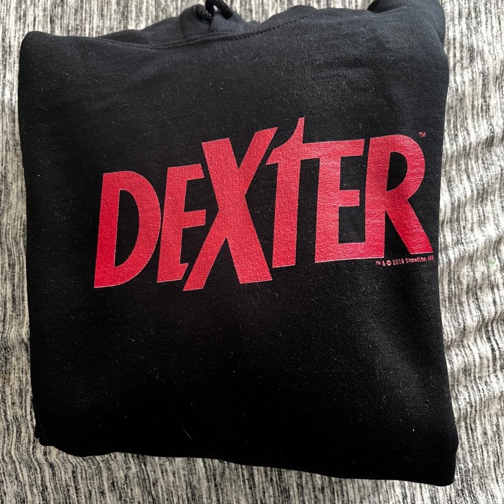 Dexter Black and Red Hoodie